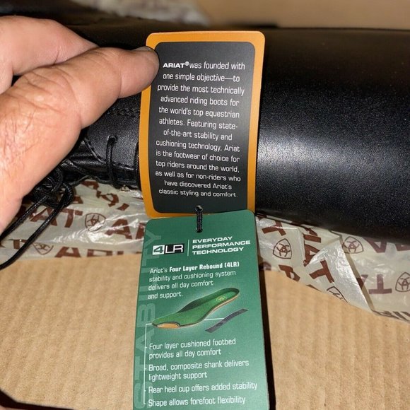 Ariat womens Heritage 2 field boots 5501 size 7 - Picture 5 of 9